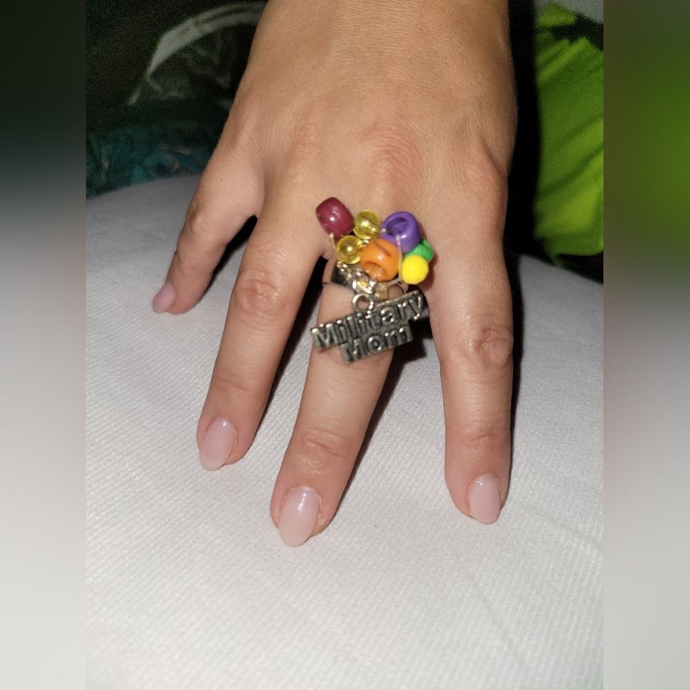 Military mom ring 💍 😍 adjustable - Picture 5 of 8